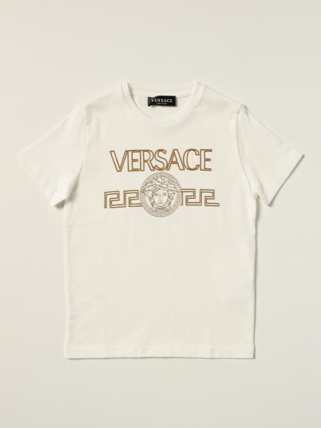 Young Versace: Versace Young logo T-shirt