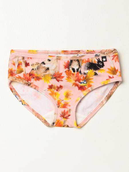 Molo slip swimsuit with floral pattern