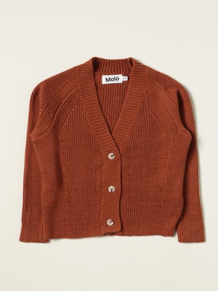 Molo girls' clothing: Molo cardigan in cotton blend
