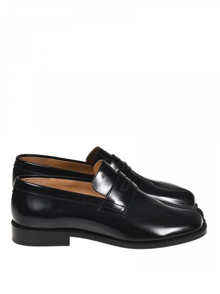 MAISON MARGIELA: Shoes men - Black | Loafers Maison Margiela S57WR0056 ...