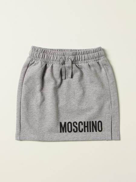 Moschino Kid jogging skirt with logo