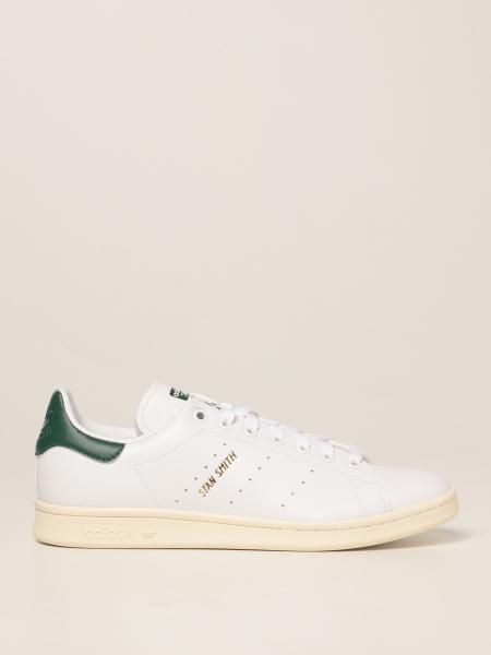 Adidas men: Stan Smith Adidas Originals trainers in synthetic leather