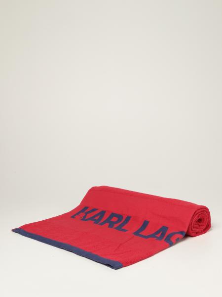 Beach towel man Karl Lagerfeld
