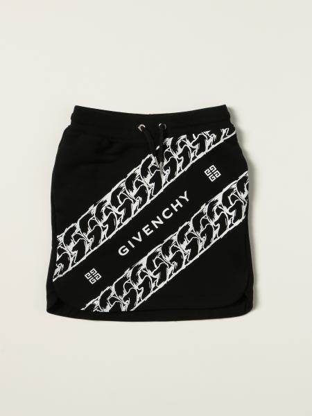 Gonna jogging Givenchy in cotone con logo