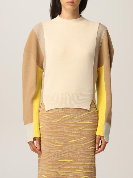 Stella Mccartney women: Stella McCartney color block sweater