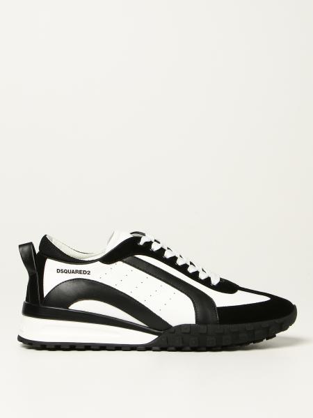 Dsquared2 Legend sneakers in leather and suede