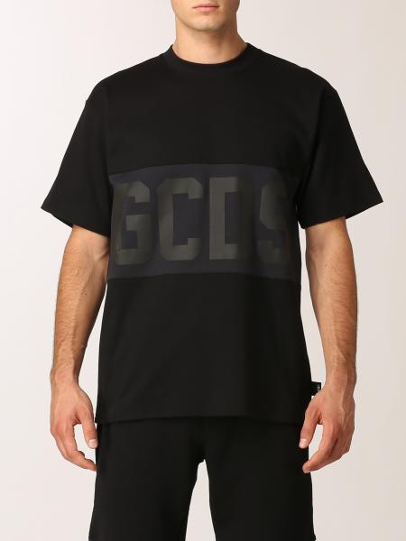 Gcds men: New Gcds logo band t-shirt in cotton