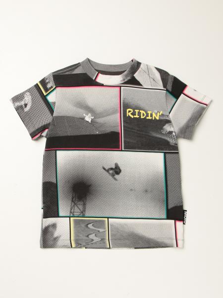 MOLO: T-shirt con stampa grafica - Fantasia | T-Shirt Molo 1W21A201  GIGLIO.COM