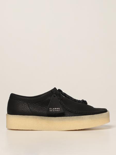 Clarks men: Clarks Originals Wallabee Cup moccasin in grained leather