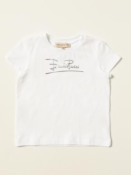 Emilio Pucci bambino: T-shirt Emilio Pucci con firma