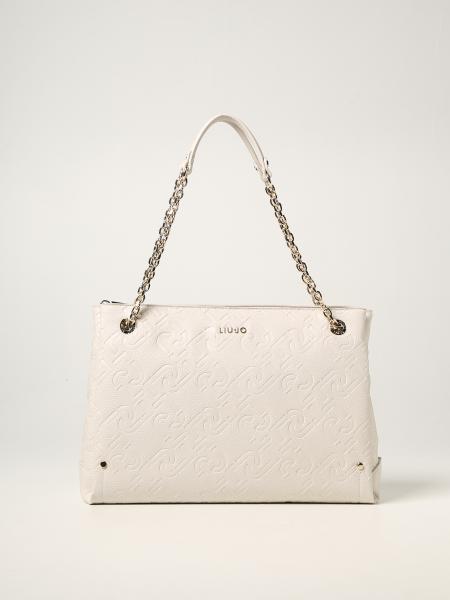 Liu Jo: Liu Jo shoulder bag in synthetic leather with embossed logo