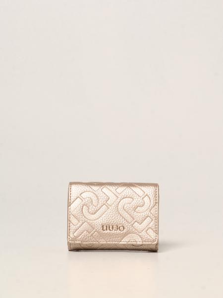 Liu Jo wallet in synthetic leather with embossed logo