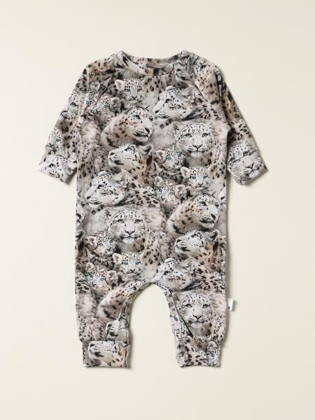 Molo toddler clothing: Molo jumpsuit with all-over tiger pattern