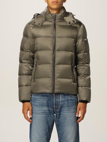 MOORER: down jacket in technical fabric - Grey | Moorer jacket BRETTSH ...