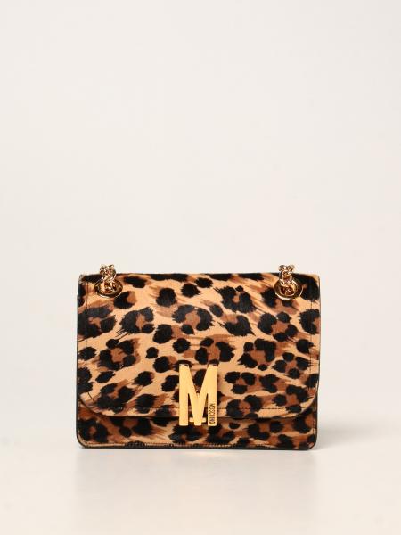Moschino Couture bag in animalier pony skin