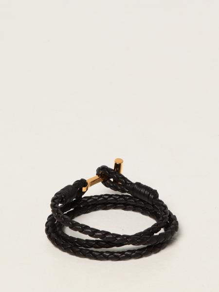 TOM FORD: bracelet with T-clasp - Brown | Tom Ford jewel JM0005TSCOBR  online on 