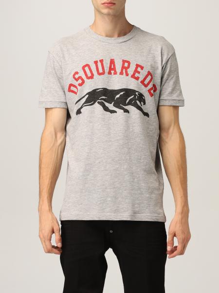 Dsquared2 cotton blend T-shirt with print