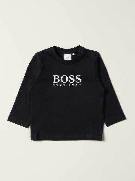 T-shirt Hugo Boss in cotone con logo