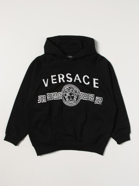 Young Versace: Versace Young sweatshirt with logo print
