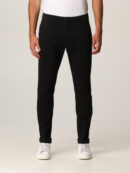DONDUP: pants for man - Black | Dondup pants UP235GSE043PTD online at ...