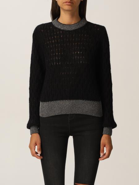 PINKO: sweater in alpaca blend - Black | Pinko sweater 1G16TU Y7EQ ...