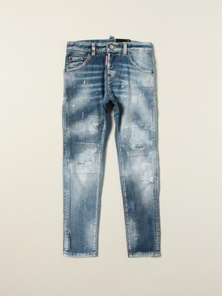 Dsquared2 Junior 5-pocket ripped jeans