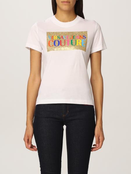 Versace Jeans Couture cotton t-shirt with logo