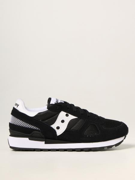 Saucony: Shadow Saucony trainers in suede and technical fabric