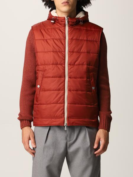 Eleventy down jacket in quilted nylon