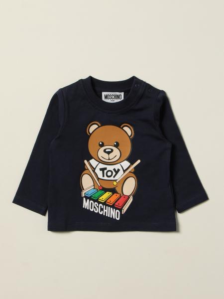 T-shirt Moschino Baby con logo teddy