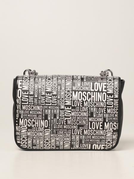 Love Moschino shoulder bag with all over logo