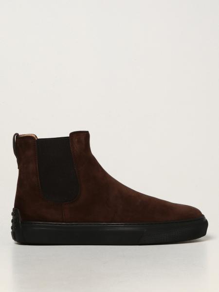 Tod's men: Tod's ankle boot in suede