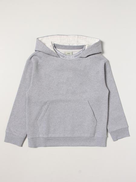 Fendi kids: Fendi cotton hoodie