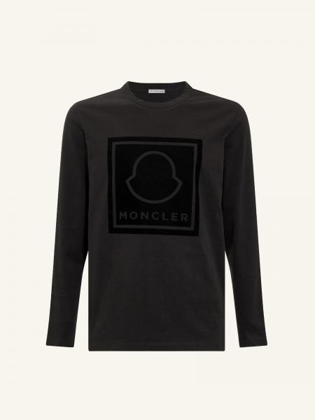 moncler black jumper mens