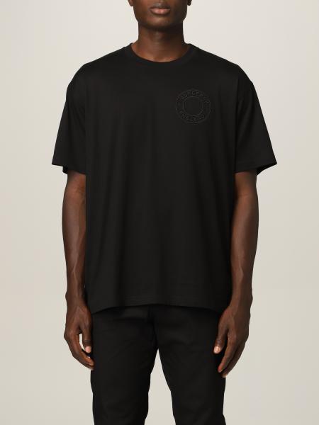 Burberry men: Burberry t-shirt in organic cotton with logo