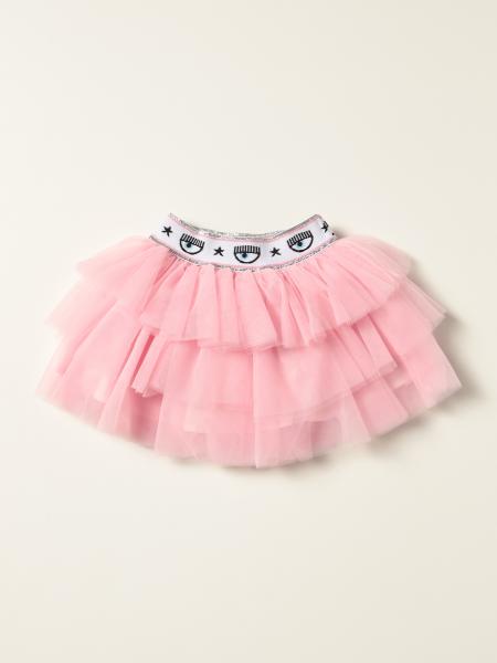 CHIARA FERRAGNI: Monnalisa skirt in eyelikes tulle by - Pink | Chiara ...