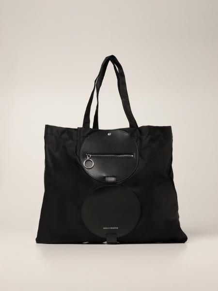 Paco Rabanne: Paco Rabanne tote bag in nylon and leather