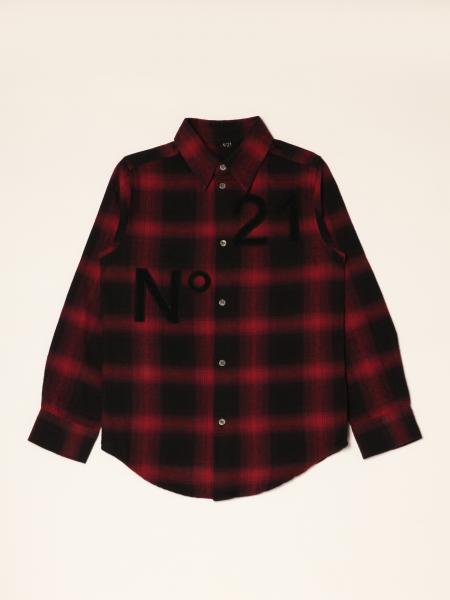 N ° 21 cotton shirt with logo