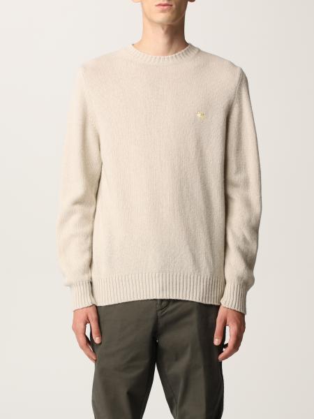 Etro sweater in wool with embroidered Pegasus logo