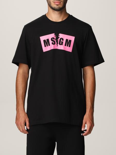 Msgm men: Msgm t-shirt with logo