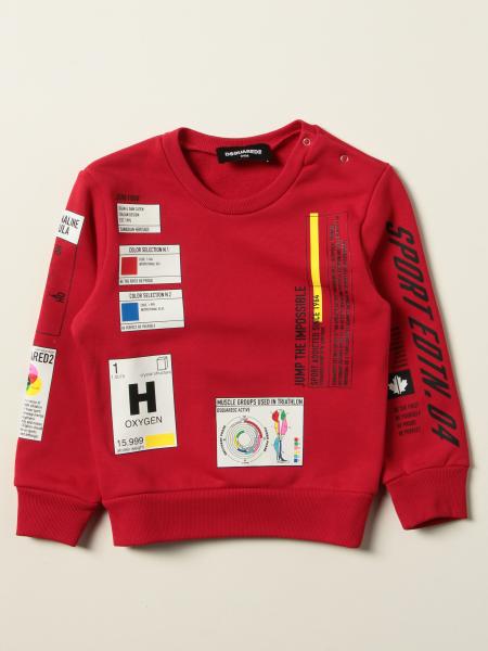 Dsquared2 Junior sweatshirt in cotton with graphic prints