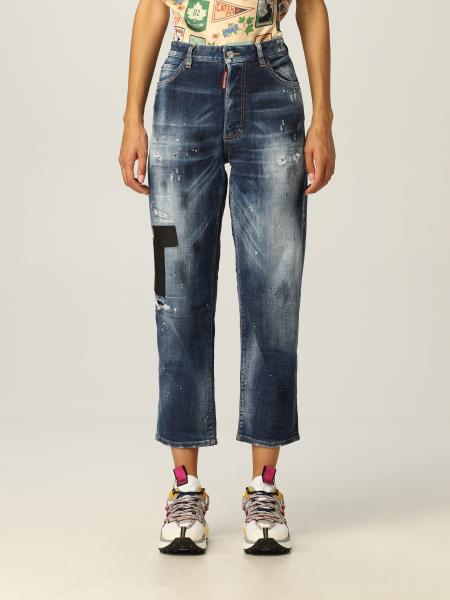 Dsquared2 jeans in washed denim