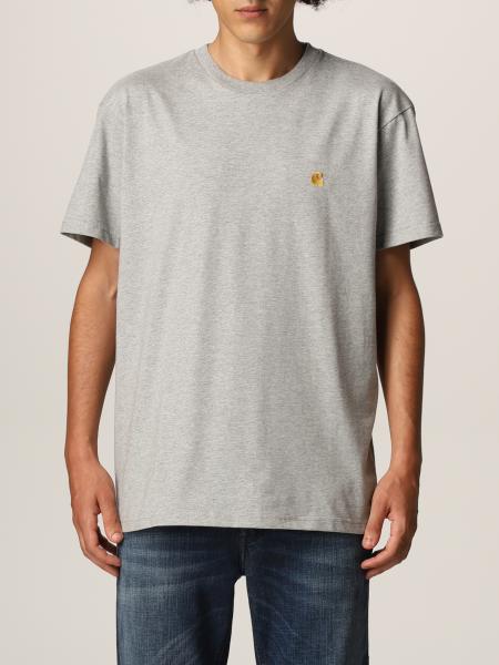 CARHARTT WIP: t-shirt for man - Grey | Carhartt Wip t-shirt I026391 ...