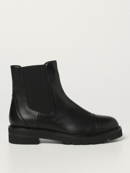 Frankie Stuart Weitzman leather ankle boots