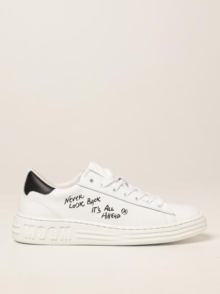 Msgm sneakers in leather