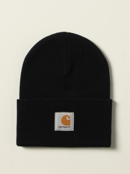 Carhartt men: Carhartt bobble hat with logo
