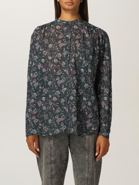 Isabel Marant Etoile cotton shirt with floral print