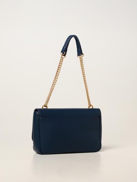 LOVE MOSCHINO: bag in synthetic leather - Gnawed Blue | Love Moschino ...