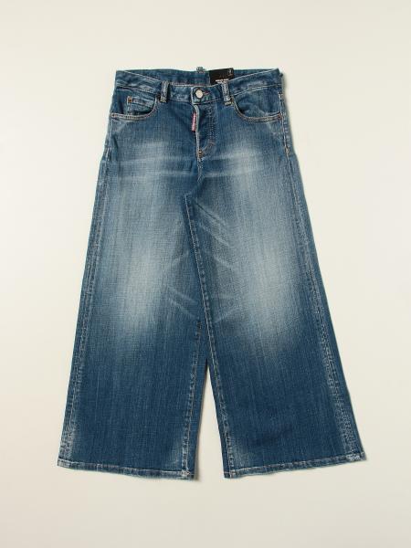 Dsquared2 Junior wide 5-pocket jeans
