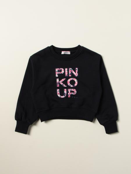 Pinko kids: Pinko cotton sweatshirt with logo